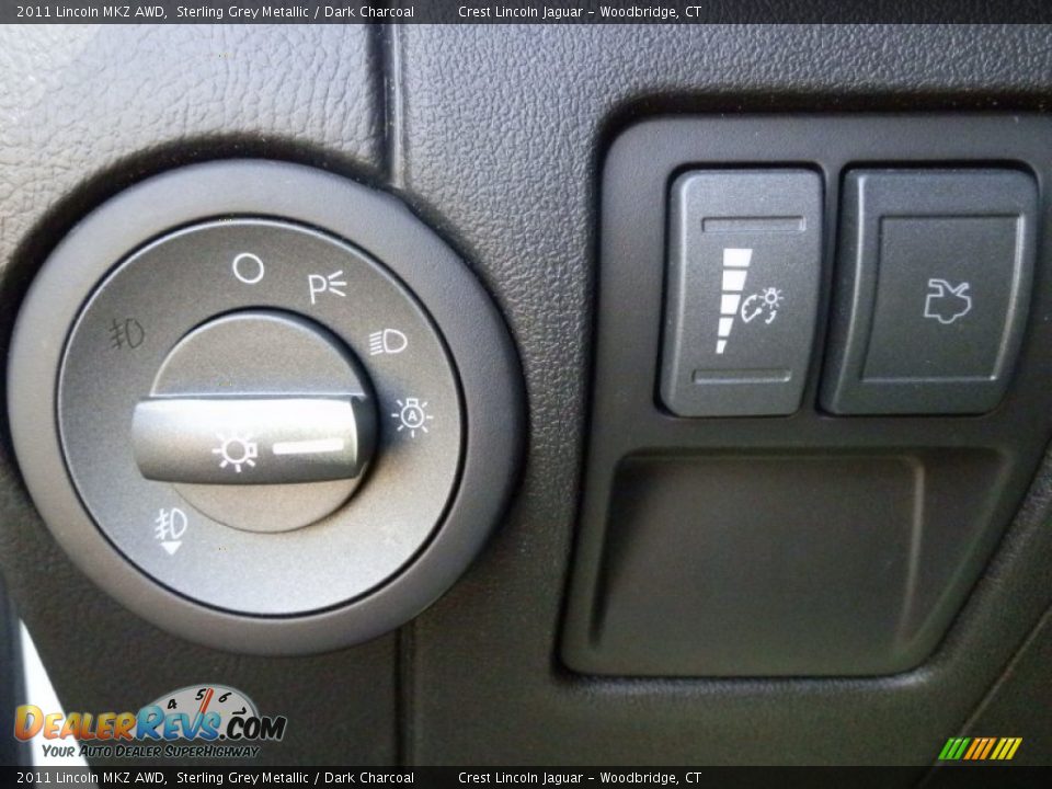 2011 Lincoln MKZ AWD Sterling Grey Metallic / Dark Charcoal Photo #11
