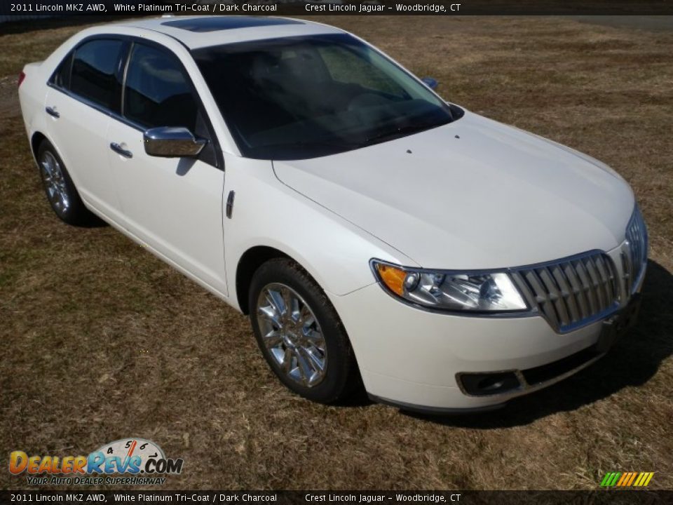 Front 3/4 View of 2011 Lincoln MKZ AWD Photo #2