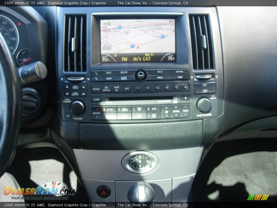 2005 Infiniti FX 35 AWD Diamond Graphite Gray / Graphite Photo #3