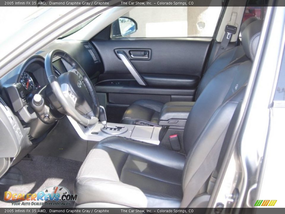 2005 Infiniti FX 35 AWD Diamond Graphite Gray / Graphite Photo #4