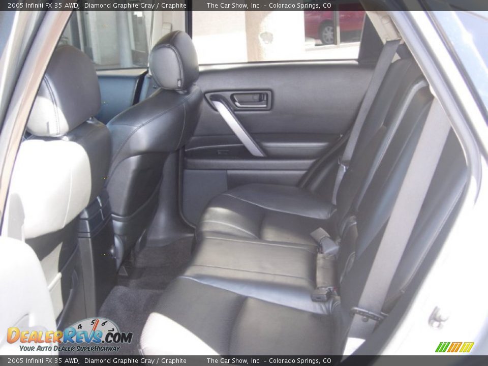 2005 Infiniti FX 35 AWD Diamond Graphite Gray / Graphite Photo #5