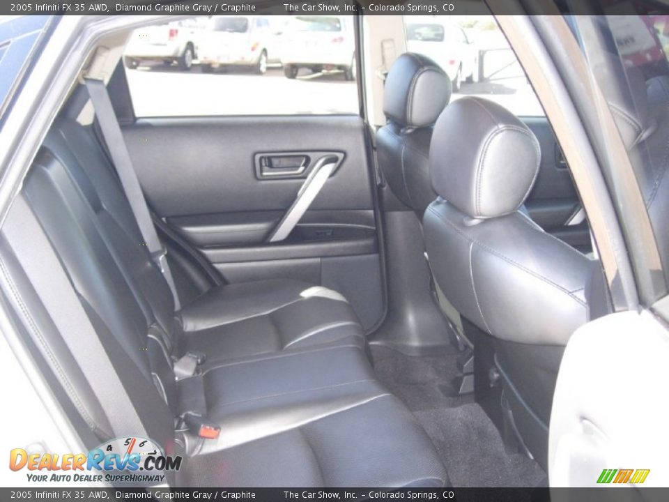 2005 Infiniti FX 35 AWD Diamond Graphite Gray / Graphite Photo #6
