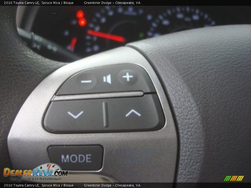 2010 Toyota Camry LE Spruce Mica / Bisque Photo #22