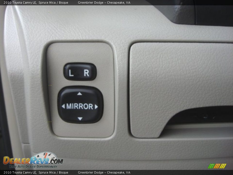 2010 Toyota Camry LE Spruce Mica / Bisque Photo #23