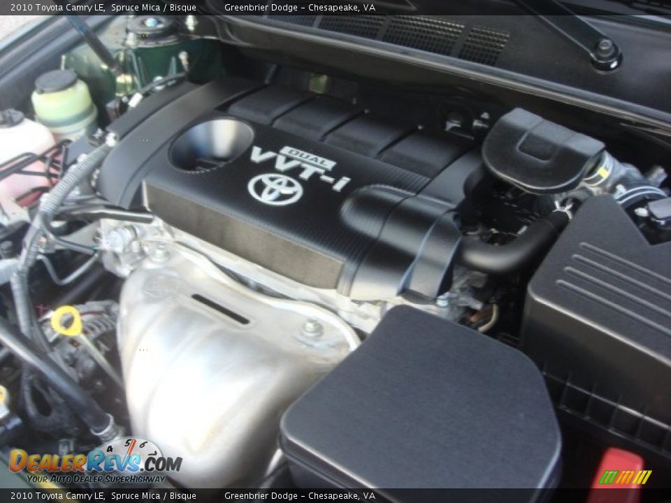 2010 Toyota Camry LE 2.5 Liter DOHC 16-Valve Dual VVT-i 4 Cylinder Engine Photo #25