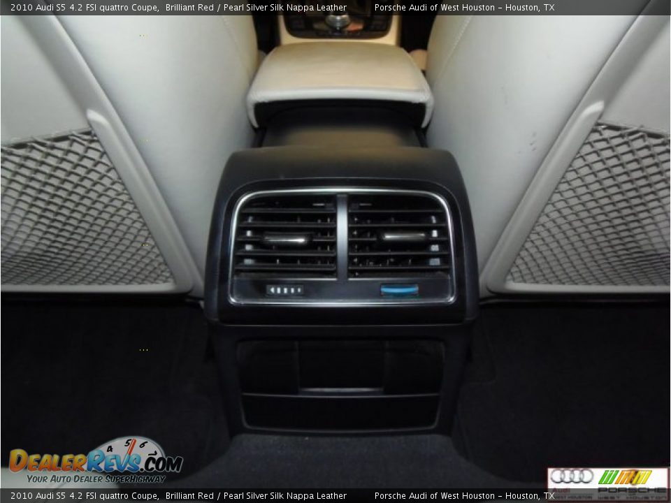 2010 Audi S5 4.2 FSI quattro Coupe Brilliant Red / Pearl Silver Silk Nappa Leather Photo #17