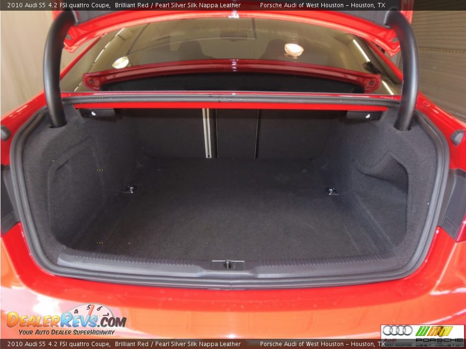 2010 Audi S5 4.2 FSI quattro Coupe Brilliant Red / Pearl Silver Silk Nappa Leather Photo #19