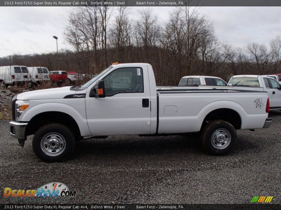 Oxford White 2013 Ford F250 Super Duty XL Regular Cab 4x4 Photo #5