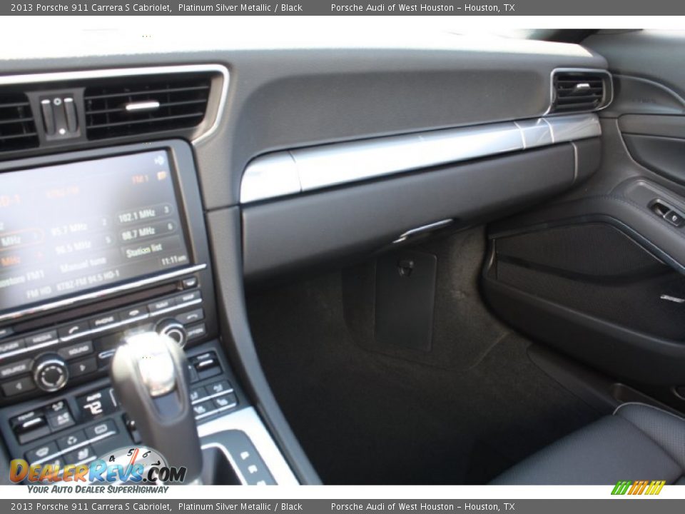 2013 Porsche 911 Carrera S Cabriolet Platinum Silver Metallic / Black Photo #14