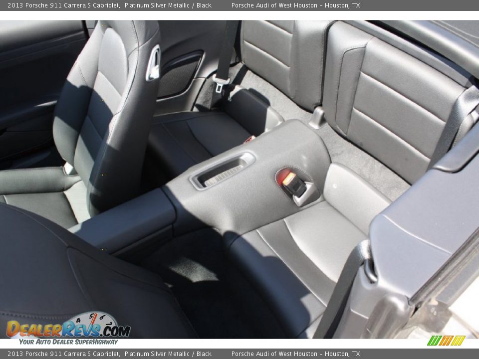 Rear Seat of 2013 Porsche 911 Carrera S Cabriolet Photo #25