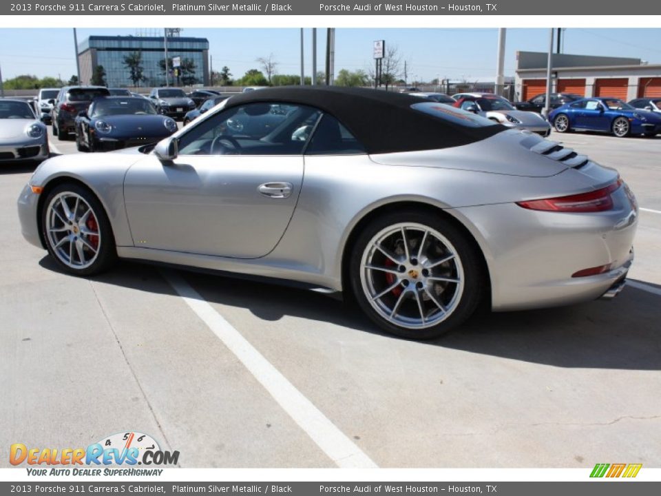 Platinum Silver Metallic 2013 Porsche 911 Carrera S Cabriolet Photo #28