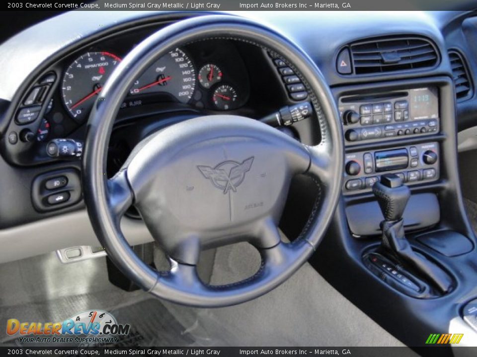 2003 Chevrolet Corvette Coupe Steering Wheel Photo #14