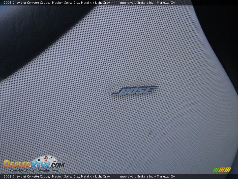 Audio System of 2003 Chevrolet Corvette Coupe Photo #19