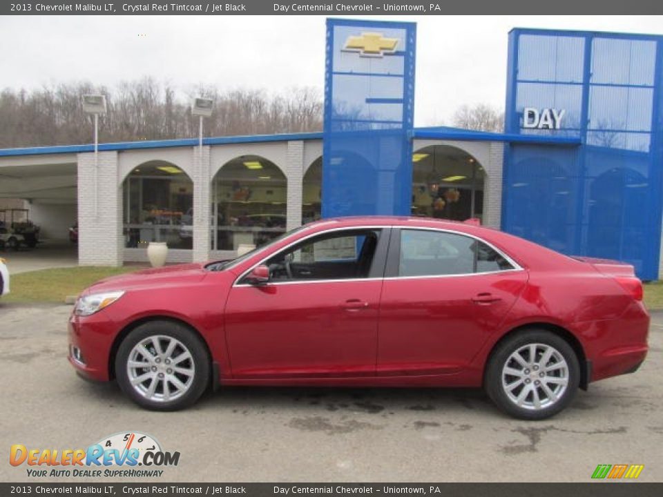 2013 Chevrolet Malibu LT Crystal Red Tintcoat / Jet Black Photo #2
