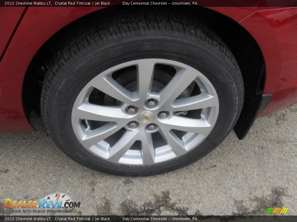 2013 Chevrolet Malibu LT Crystal Red Tintcoat / Jet Black Photo #3