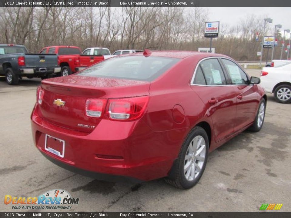 2013 Chevrolet Malibu LT Crystal Red Tintcoat / Jet Black Photo #6