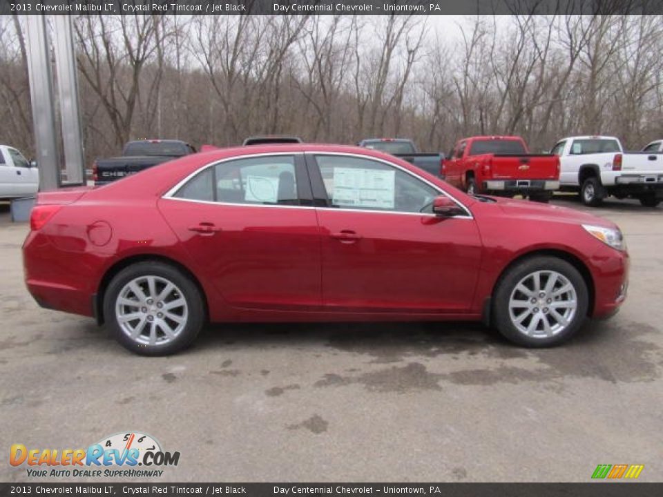 2013 Chevrolet Malibu LT Crystal Red Tintcoat / Jet Black Photo #8