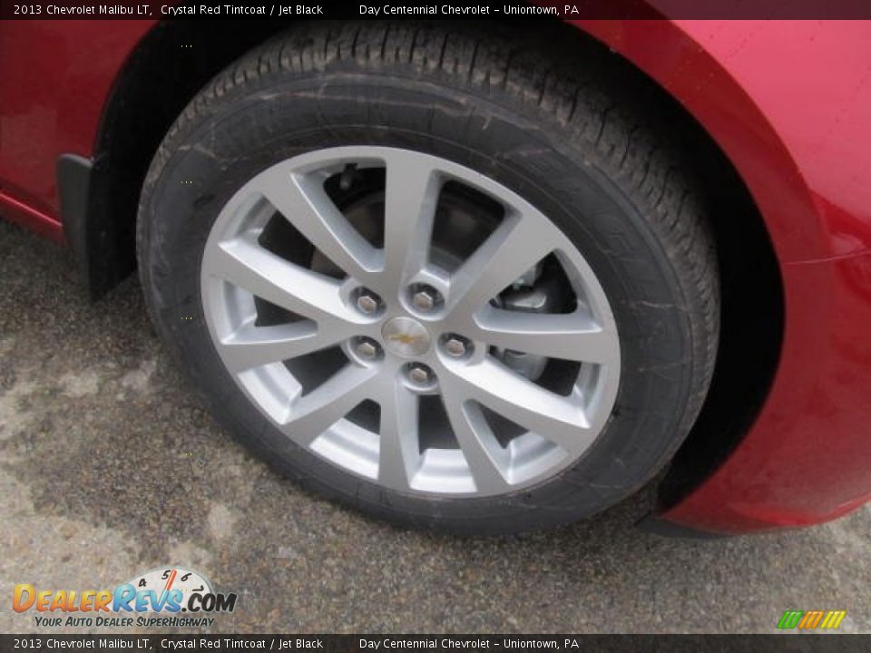 2013 Chevrolet Malibu LT Crystal Red Tintcoat / Jet Black Photo #9