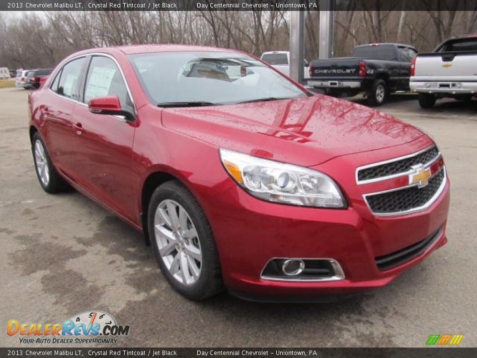 2013 Chevrolet Malibu LT Crystal Red Tintcoat / Jet Black Photo #10