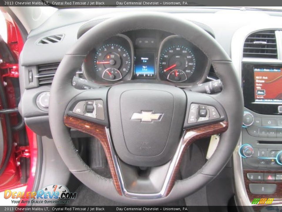 2013 Chevrolet Malibu LT Crystal Red Tintcoat / Jet Black Photo #14