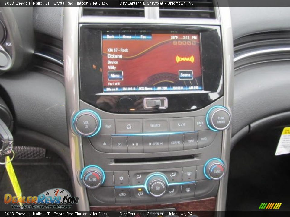 2013 Chevrolet Malibu LT Crystal Red Tintcoat / Jet Black Photo #15