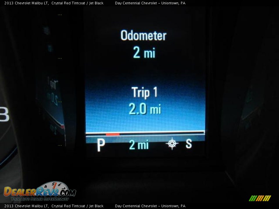 2013 Chevrolet Malibu LT Crystal Red Tintcoat / Jet Black Photo #20
