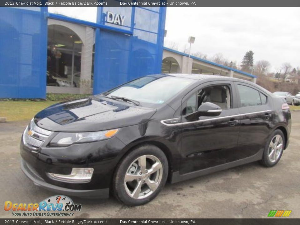 2013 Chevrolet Volt Black / Pebble Beige/Dark Accents Photo #1