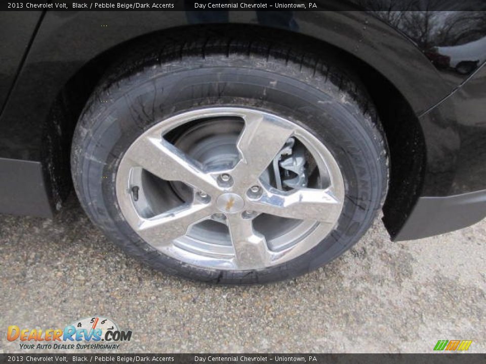 2013 Chevrolet Volt Black / Pebble Beige/Dark Accents Photo #3