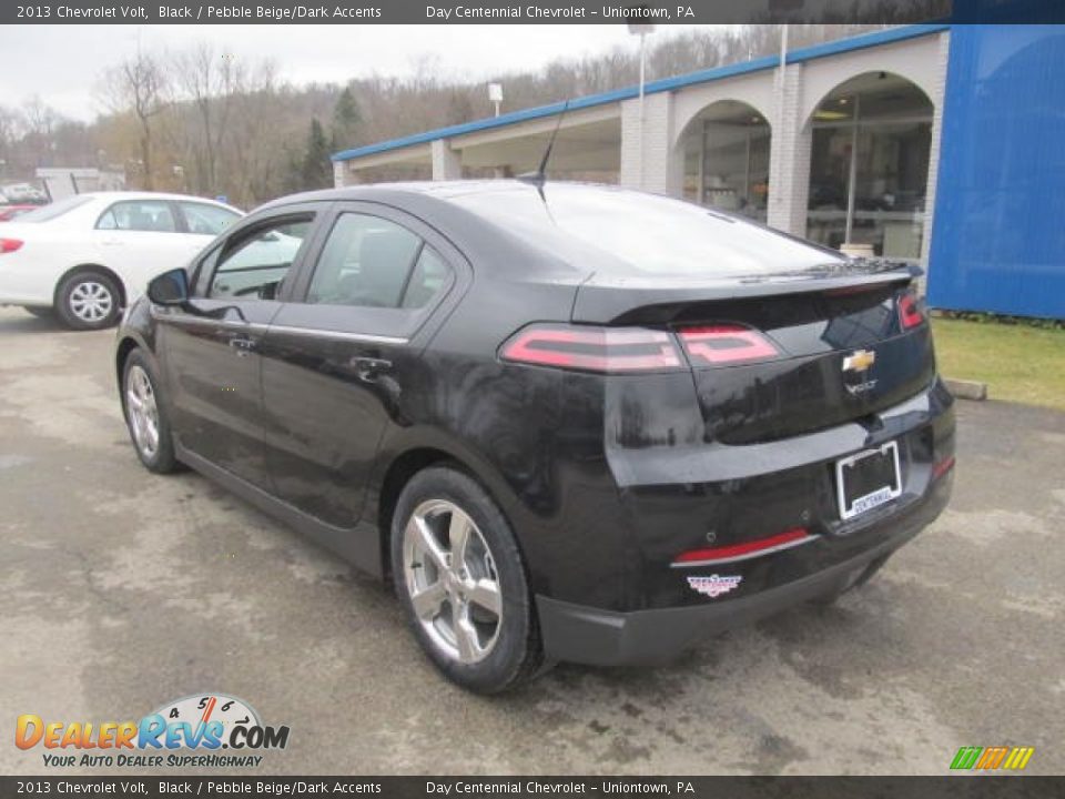2013 Chevrolet Volt Black / Pebble Beige/Dark Accents Photo #4
