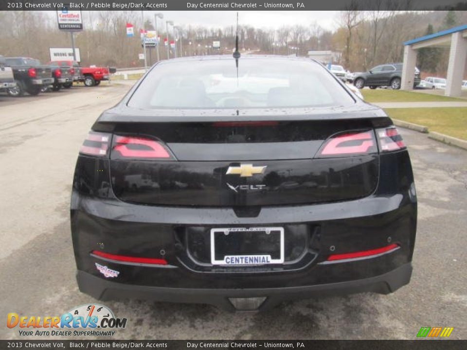 2013 Chevrolet Volt Black / Pebble Beige/Dark Accents Photo #5