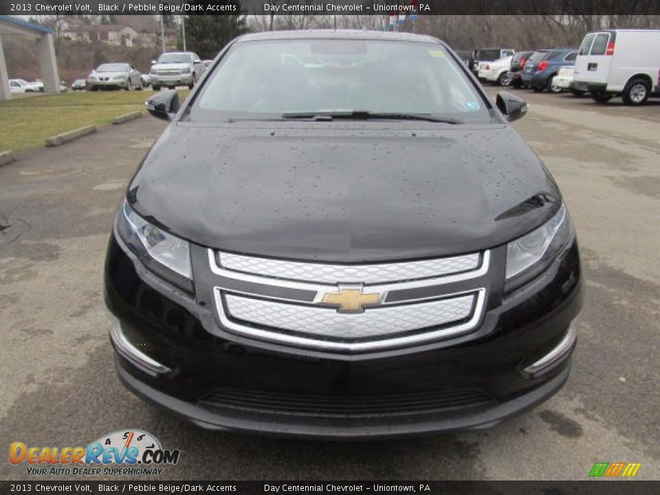 2013 Chevrolet Volt Black / Pebble Beige/Dark Accents Photo #10
