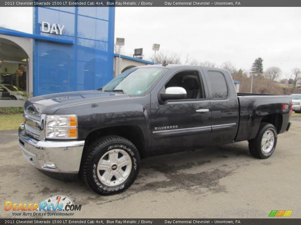2013 Chevrolet Silverado 1500 LT Extended Cab 4x4 Blue Ray Metallic / Ebony Photo #1