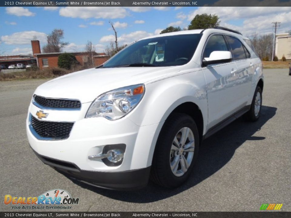 2013 Chevrolet Equinox LT Summit White / Brownstone/Jet Black Photo #2