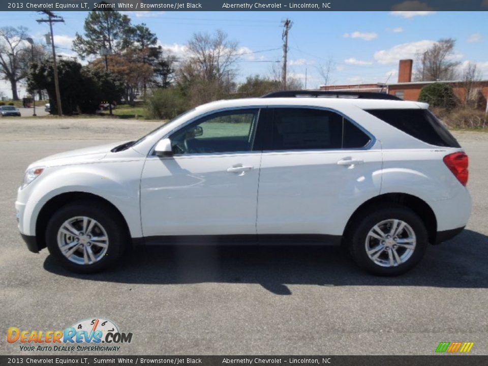 2013 Chevrolet Equinox LT Summit White / Brownstone/Jet Black Photo #3