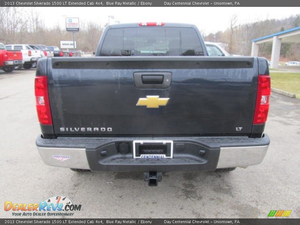 2013 Chevrolet Silverado 1500 LT Extended Cab 4x4 Blue Ray Metallic / Ebony Photo #5