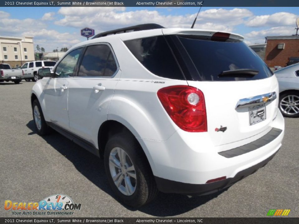 2013 Chevrolet Equinox LT Summit White / Brownstone/Jet Black Photo #4