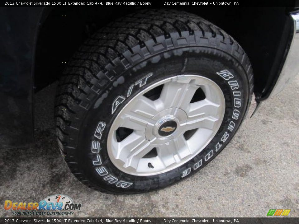 2013 Chevrolet Silverado 1500 LT Extended Cab 4x4 Blue Ray Metallic / Ebony Photo #10