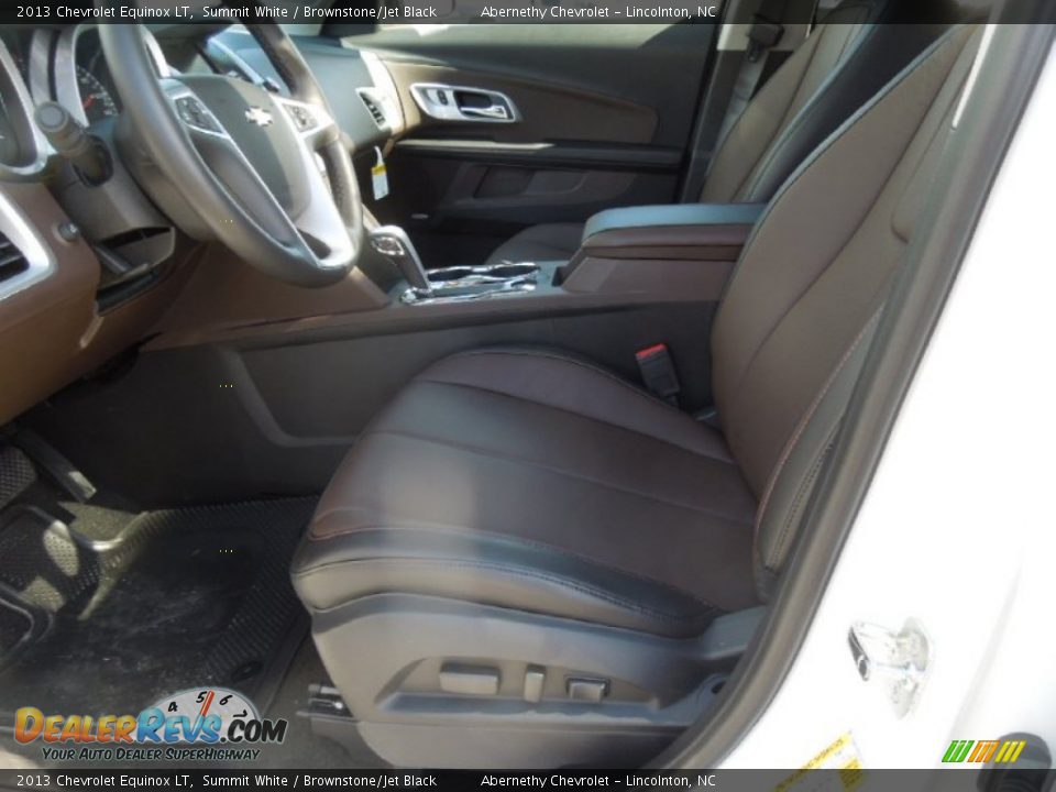 2013 Chevrolet Equinox LT Summit White / Brownstone/Jet Black Photo #10