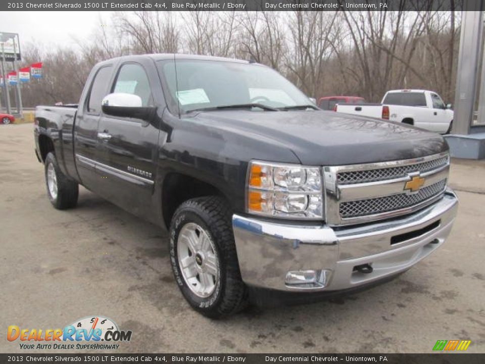 2013 Chevrolet Silverado 1500 LT Extended Cab 4x4 Blue Ray Metallic / Ebony Photo #11
