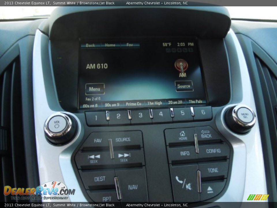 Controls of 2013 Chevrolet Equinox LT Photo #12
