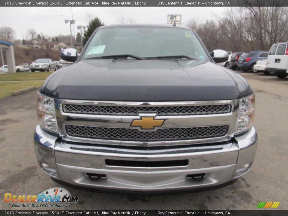 2013 Chevrolet Silverado 1500 LT Extended Cab 4x4 Blue Ray Metallic / Ebony Photo #12