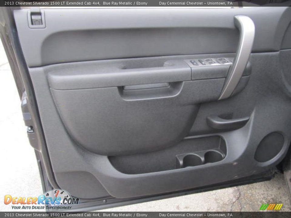 2013 Chevrolet Silverado 1500 LT Extended Cab 4x4 Blue Ray Metallic / Ebony Photo #13