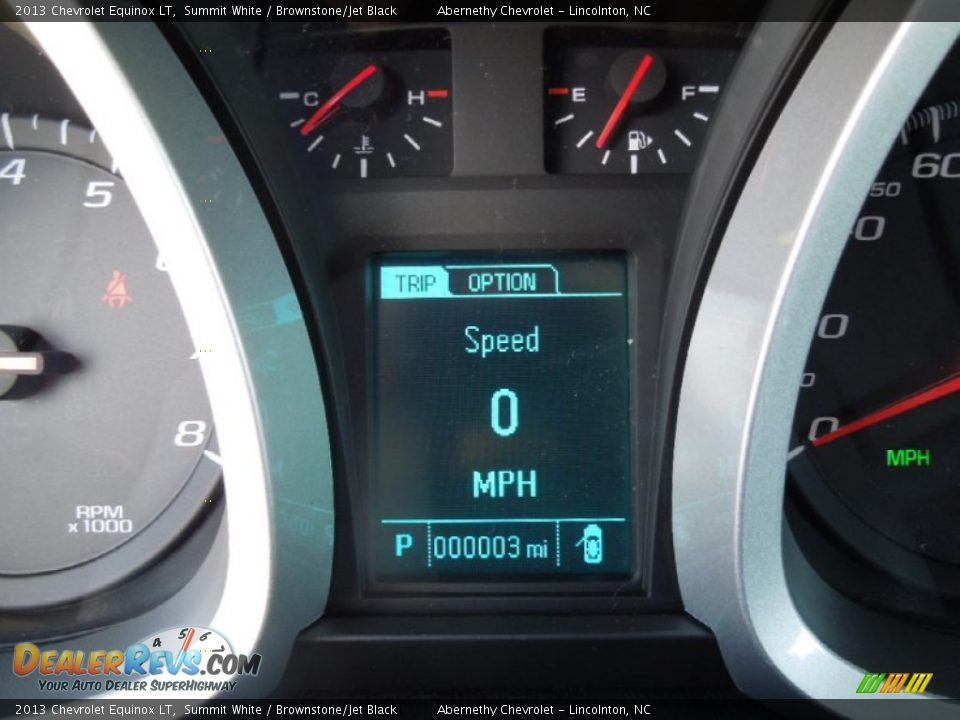 2013 Chevrolet Equinox LT Summit White / Brownstone/Jet Black Photo #14