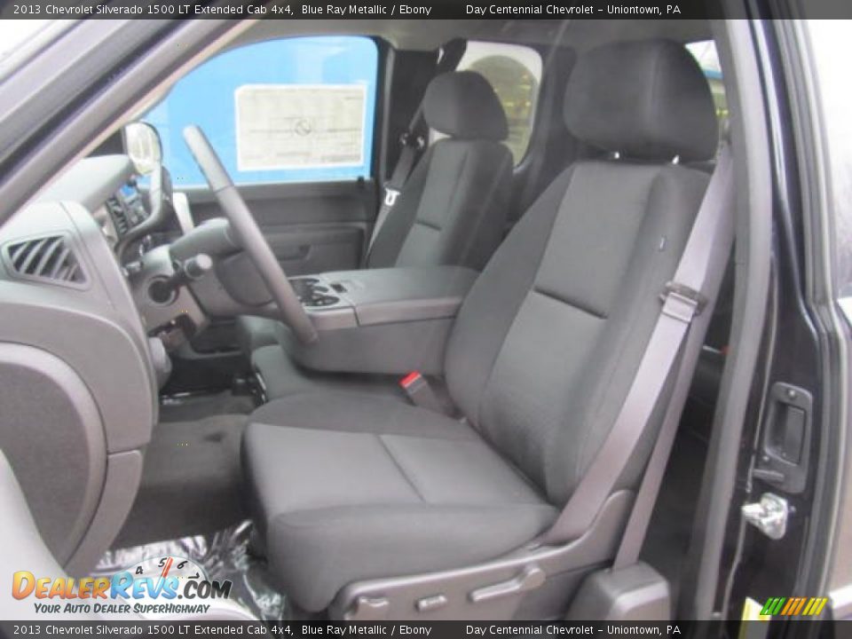 2013 Chevrolet Silverado 1500 LT Extended Cab 4x4 Blue Ray Metallic / Ebony Photo #14
