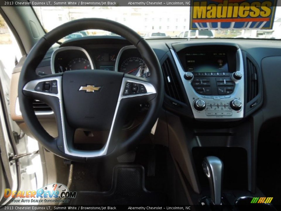 2013 Chevrolet Equinox LT Summit White / Brownstone/Jet Black Photo #16