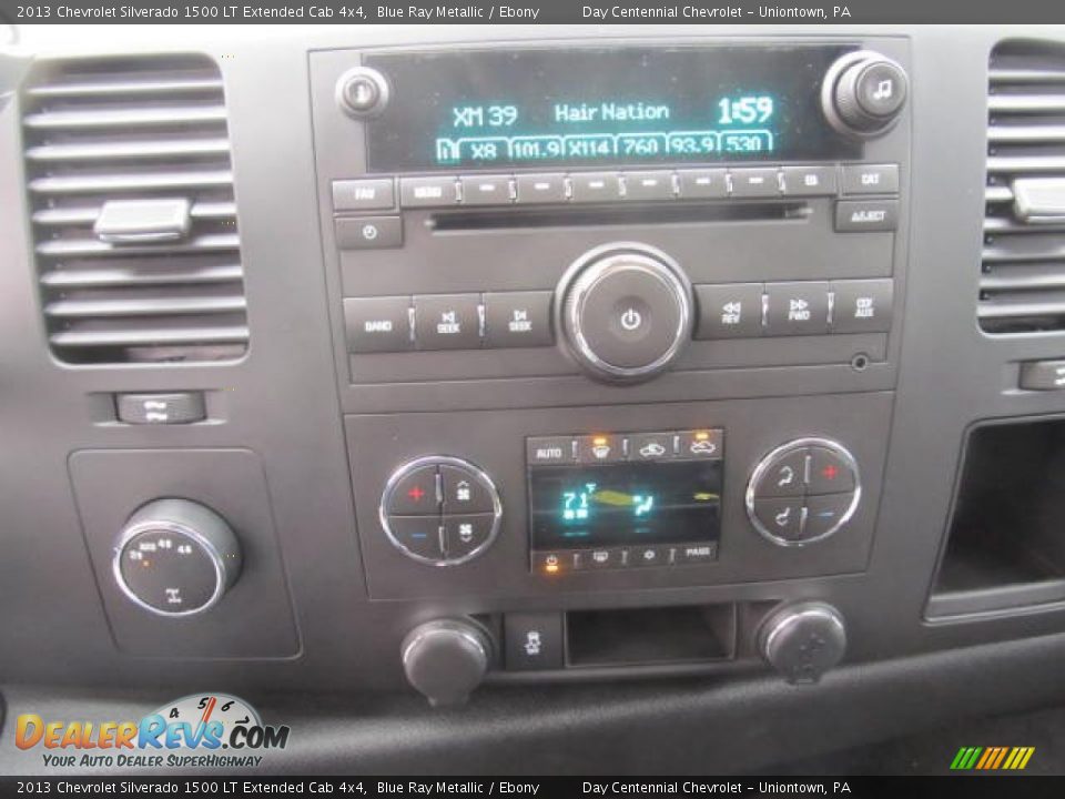 2013 Chevrolet Silverado 1500 LT Extended Cab 4x4 Blue Ray Metallic / Ebony Photo #17