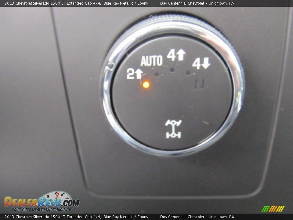 2013 Chevrolet Silverado 1500 LT Extended Cab 4x4 Blue Ray Metallic / Ebony Photo #18