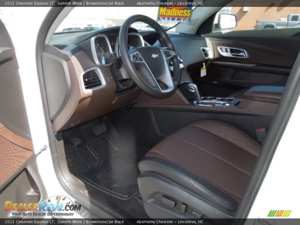 2013 Chevrolet Equinox LT Summit White / Brownstone/Jet Black Photo #23