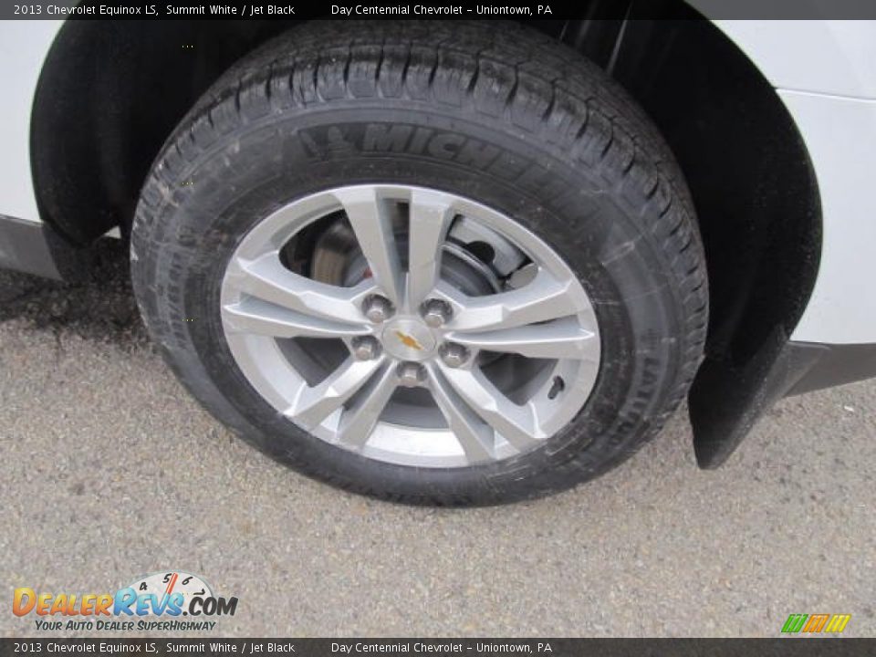 2013 Chevrolet Equinox LS Summit White / Jet Black Photo #3