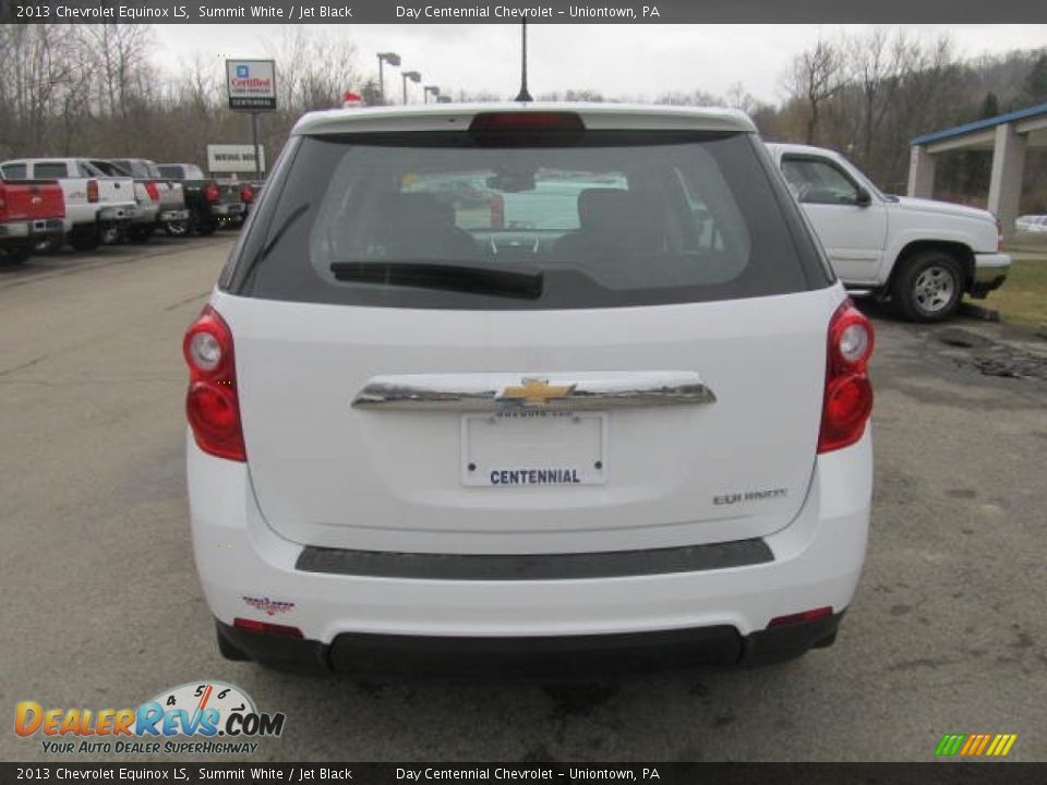 2013 Chevrolet Equinox LS Summit White / Jet Black Photo #6